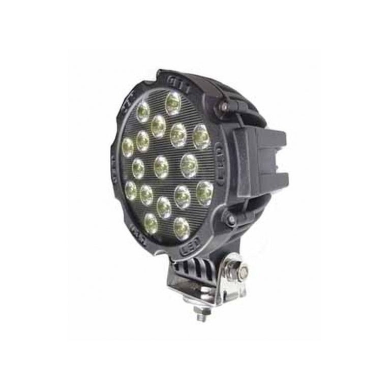 LED SPOT - 16 x 3 watt - front light - WIT - OFF-ROAD - Rond LED SPOT - 16 x 3 watt - front light - WIT - OFF-ROAD - Rond